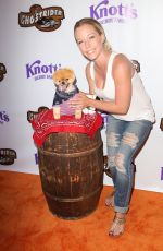 KENDRA WILKINSON at Ghost Rider Rides Again Event at Knotts Berry Farm in Buena Park 06/04/2016