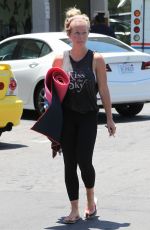 KENDRA WILKINSON Leaves a Yoga Class in Los Angeles 06/22/2016