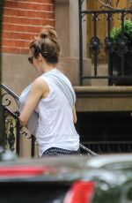 KERI RUSSELL Out and About in New York 05/31/2016