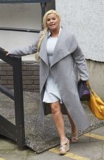 KERRY KATONA Leaves ITV Studios in London 06/22/2016