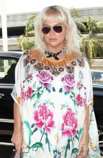 KESHA SEBERT at Los Angeles International Airport 06/23/2016