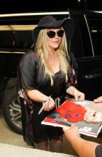 KESHA SEBERT at Washington Dulles International Airport 06/08/2016