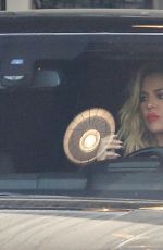 KHLOE KARDASHIAN Leaves a Photoshoot in Hollywood 06/01/2016