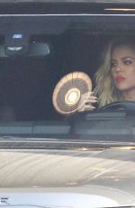 KHLOE KARDASHIAN Leaves a Photoshoot in Hollywood 06/01/2016