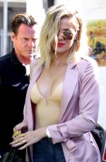 KHLOE KARDASHIAN Leaves Casa Vega in Sherman Oaks 06/08/2016