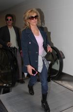 KIM BASINGER at Los Angeles International Airport 06/02/2016