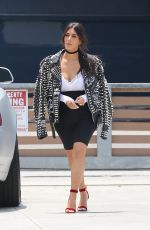 KIM KARDASHIAN Arrives at a Meeting in Santa Monica 05/31/2016