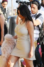 KIM KARDASHIAN Arrives at The Forum in Los Angeles 06/24/2016