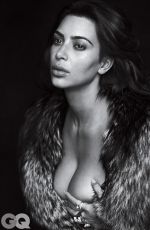 KIM KARDASHIAN in GQ Magazine, June 2016 Issue