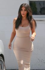 KIM KARDASHIAN Leaves a Studio in Van Nuys 06/03/2016