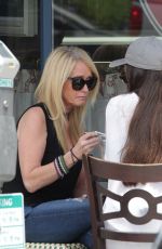 KIM RICHARDS Lunch at LA Conversation Restaurant in Los Angeles 06/14/2016