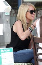 KIM RICHARDS Lunch at LA Conversation Restaurant in Los Angeles 06/14/2016