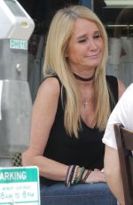 KIM RICHARDS Lunch at LA Conversation Restaurant in Los Angeles 06/14/2016