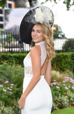 KIMBERLEY GARNER at Royal Ascot at Ascot Racecourse in Berkshire 06/16/2016