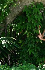 KIMBERLEY GRANER in Bikini on the Set of a Photoshoot in Anguilla 03/27/2016