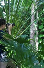 KIMBERLEY GRANER in Bikini on the Set of a Photoshoot in Anguilla 03/27/2016