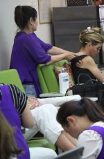 KORI LOUGHLIN ata Nail Salon in Beverly Hills 06/03/2016