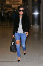 KOURTNEY KARDASHIAN at Los Angeles International Airport 06/06/2016