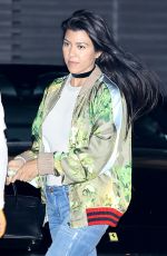 KOURTNEY KARDASHIAN at Nobu in Malibu 06/20/2016