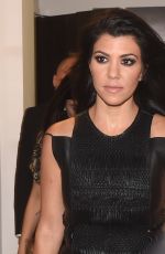KOURTNEY KARDASHIAN Leaves Edition Hotel in London 06/08/2016