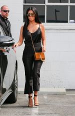 KOURTNEY KARDASHIAN Leaves Studio in Van Nuys 06/10/2016