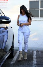 KOURTNEY KARDASHIAN Leaves Studio in Van Nuys 06/22/2016