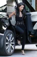 KOURTNEY KARDASHIAN Out and About in London 06/06/2016