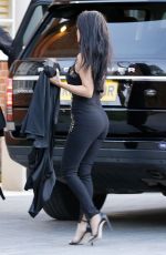 KOURTNEY KARDASHIAN Out and About in London 06/06/2016