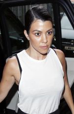 KOURTNEY KARDASHIAN Out Shopping in London 06/07/2016