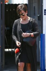 KRIS JENNER Leaves Studio in Van Nuys 06/02/2016