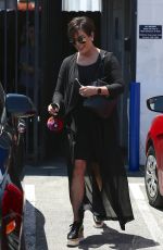 KRIS JENNER Leaves Studio in Van Nuys 06/02/2016