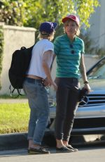 KRISTEN STEWART and ALICIA CARGILE Out in Studio City 06/19/2016
