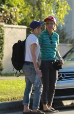 KRISTEN STEWART and ALICIA CARGILE Out in Studio City 06/19/2016