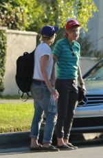 KRISTEN STEWART and ALICIA CARGILE Out in Studio City 06/19/2016