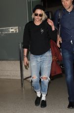 KRISTEN STEWART at Los Angeles International Airport 06/24/2016