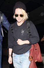 KRISTEN STEWART at Los Angeles International Airport 06/24/2016