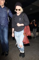 KRISTEN STEWART at Los Angeles International Airport 06/24/2016