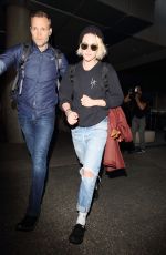 KRISTEN STEWART at Los Angeles International Airport 06/24/2016