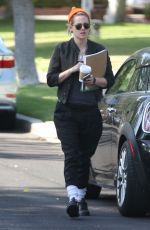 KRISTEN STEWART Out and About in Studio City 06/15/2016
