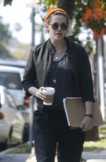 KRISTEN STEWART Out and About in Studio City 06/15/2016