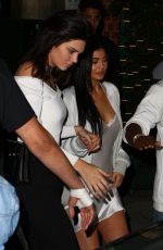 KYLIE and KENDALL JENNER at Mr. Chow in Beverly Hills 06/16/2016