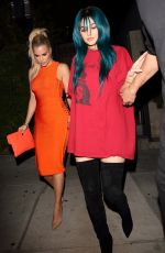 KYLIE JENNER and KHLOE KARDASHIAN Out in Hollywood 06/14/2016