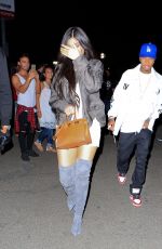 KYLIE JENNER and Tyga at Kanye West