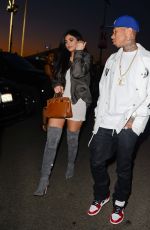 KYLIE JENNER and Tyga at Kanye West