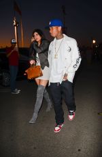 KYLIE JENNER and Tyga at Kanye West