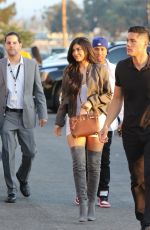 KYLIE JENNER and Tyga at Kanye West