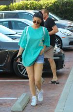 KYLIE JENNER in denimShorts Out in Malibu 05/27/2016