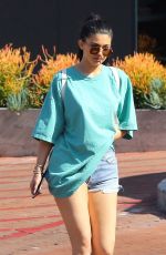 KYLIE JENNER in denimShorts Out in Malibu 05/27/2016
