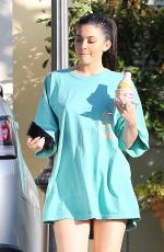 KYLIE JENNER in denimShorts Out in Malibu 05/27/2016