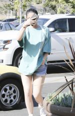 KYLIE JENNER in denimShorts Out in Malibu 05/27/2016